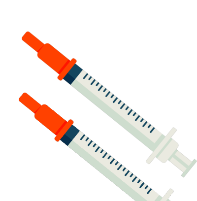 Two injections for weight loss